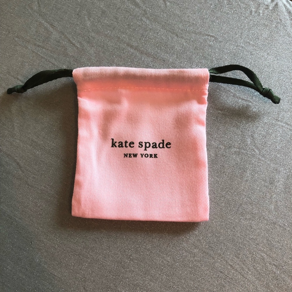 kate spade jewelry dust bag